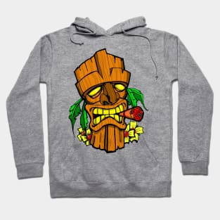 Cigar Chomping Tiki Hoodie